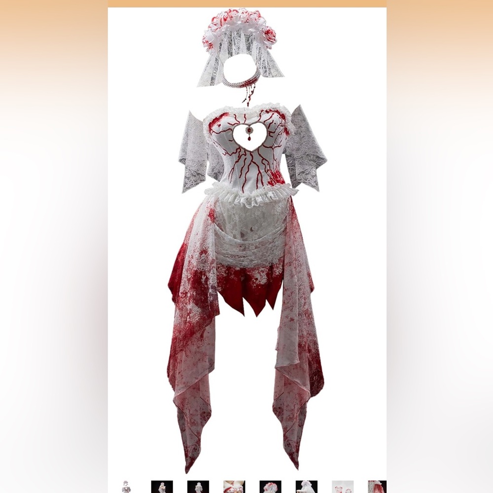 Women’s Blood Splatter Costume